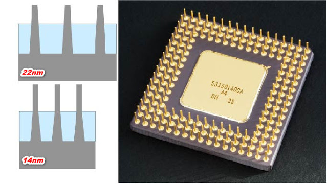 What is the difference between 14 nm 7 or 5 in the processor