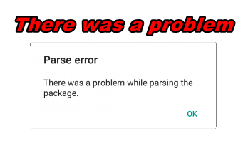 There was a problem parsing the package Solve the problem