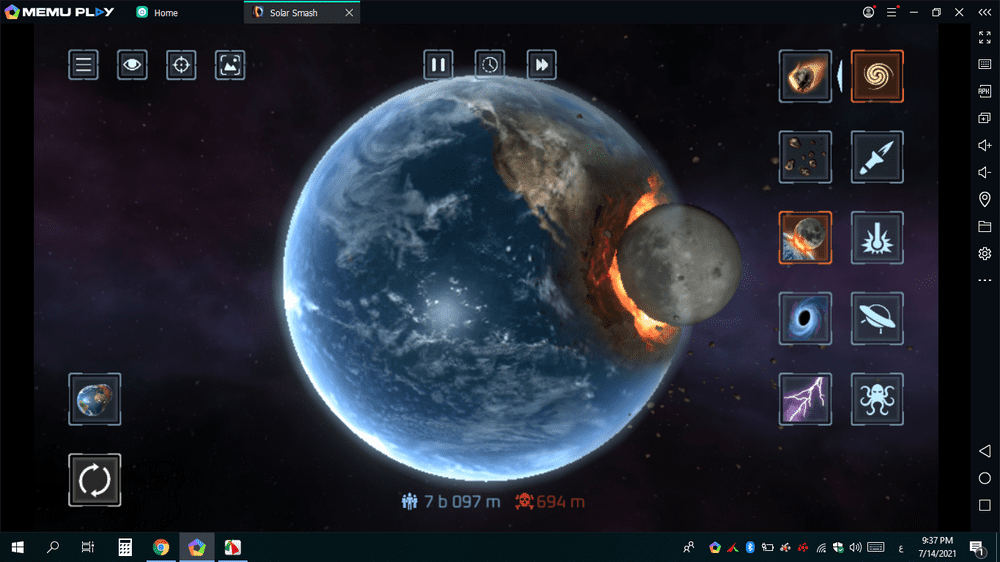 Solar Smash PC download Android iPhone iPad
