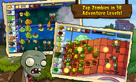 Plants vs Zombies part 1 and 2: